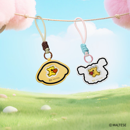 潮宏基线条小狗足金金币黄金投资金摆件包挂车挂钥匙扣情人节礼物 - 图3