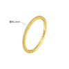 Trendy Acer Perfect Gold Ring Pure Gold Ring Ring Ring Bracelet Simple and Versatile Commuting Gift Porphyrin