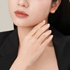 Chao Acer Royal Fan Exploding Crushed Ice Pure Gold Ring 5G Gold Crushed Gold Fine Edition Priced Birthday Gift