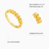 Chao Acer Intangible Cultural Heritage Filigree Thousand Gold Gold Diamond Ring Pure Gold Ring Hand Decoration 5G Gold Hollow Lace Birthday W