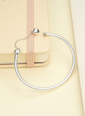 潮宏基梦环S925银手镯