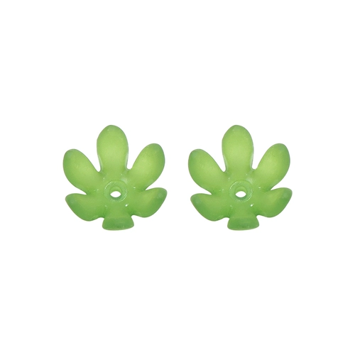 Милый акриловый матовый аксессуар в форме цветка ручной работы, серьги, аксессуары, в цветочек