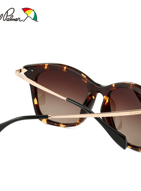 花雨伞可配近视豹纹复古风太阳镜