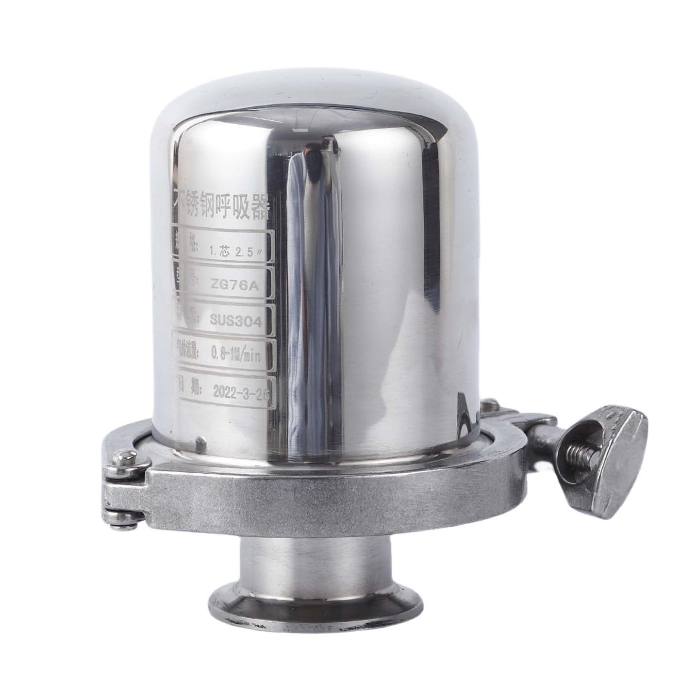 304不锈钢空气呼吸器2.5英寸快装无菌过滤器储罐呼吸器快装呼吸阀,淘宝优惠券,粉丝福利购,淘宝优惠卷