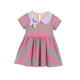 Girls' summer thin cotton short-sleeved dress