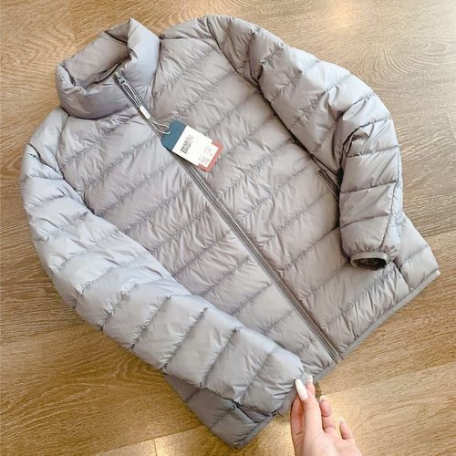 反季处理秋冬轻薄羽绒棉服短款立领连帽轻便薄款断码李帅同款外套 - 图0