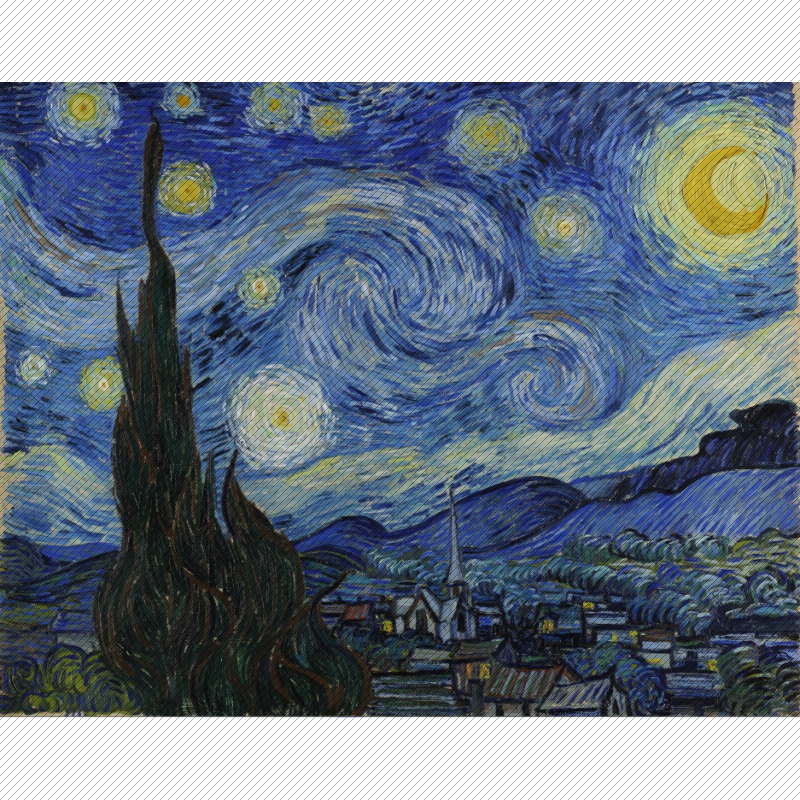 T006【荷兰】梵高（Vincent Willem van Gogh）油画新升级图库-图1