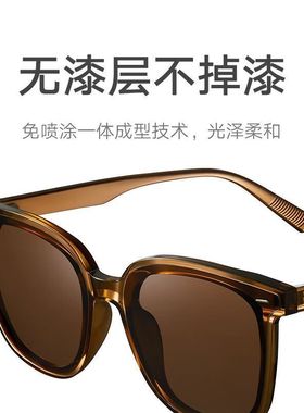 小米米家方框偏光太阳镜男女时尚通用轻盈高清防紫外线 户外眼镜