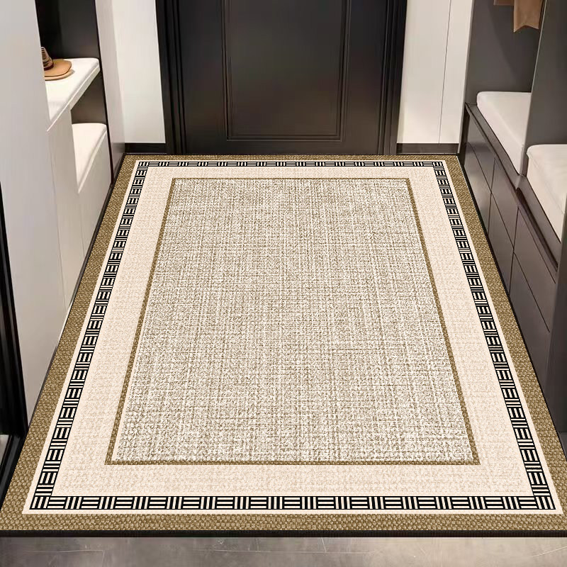现代简约素色入户进门脚垫玄关防滑地垫鞋柜边蹭脚垫高级感地毯,淘宝优惠券,粉丝福利购,淘宝优惠卷