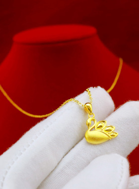 精工日韩风越南沙金质感项链