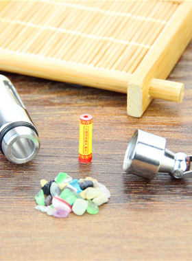 结缘透明可打开空心嘎乌盒