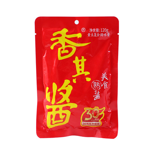 香其酱正宗东北大酱香辣酱拌饭酱蘸酱菜农家大酱0添加黄豆酱120g - 图2