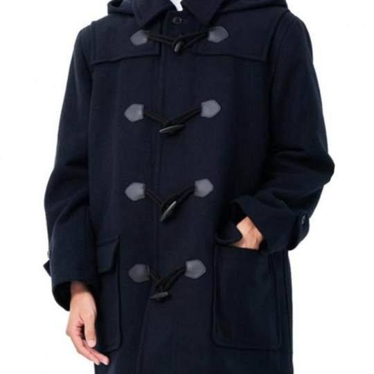 Mid-length wool autumn and winter DK coat