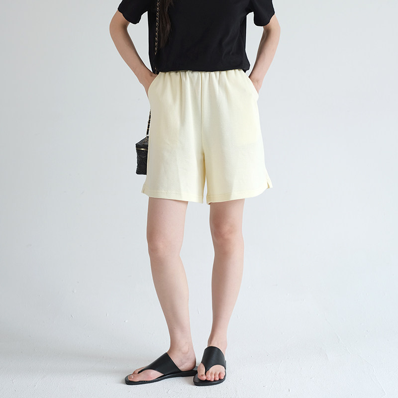 蓝若水大码女装休闲舒适宽松运动短裤2026夏装新款韩版高腰直筒裤,淘宝优惠券,粉丝福利购,淘宝优惠卷