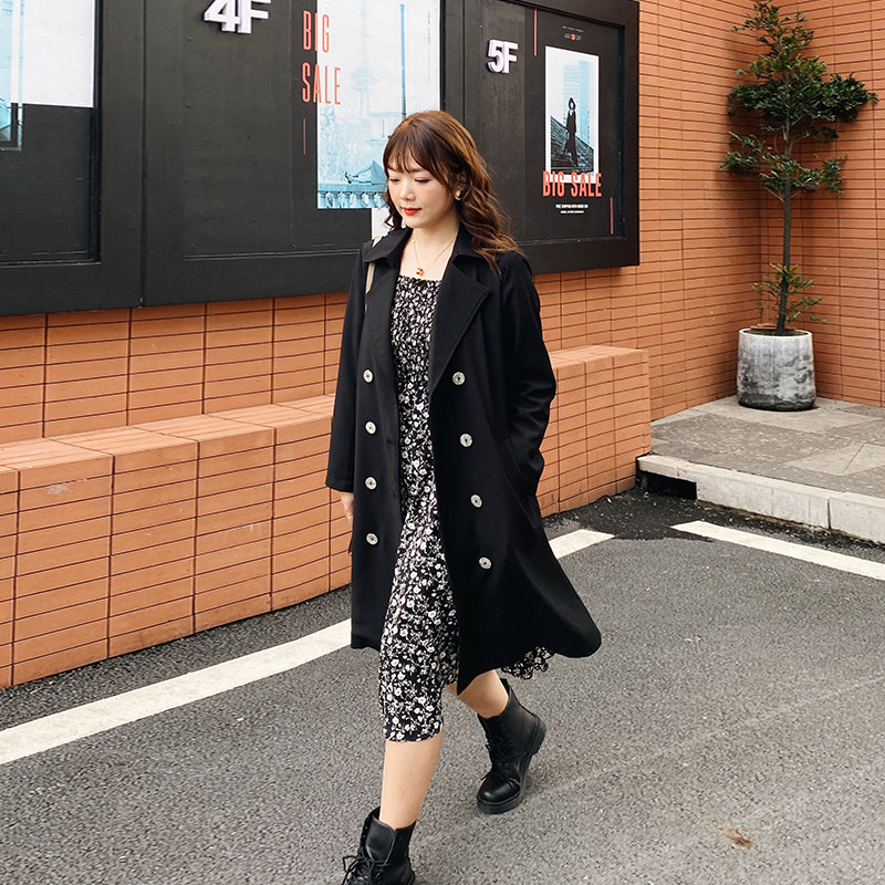 胖mm雪纺收腰显瘦方领气质大码女装 蓝若水大码女装