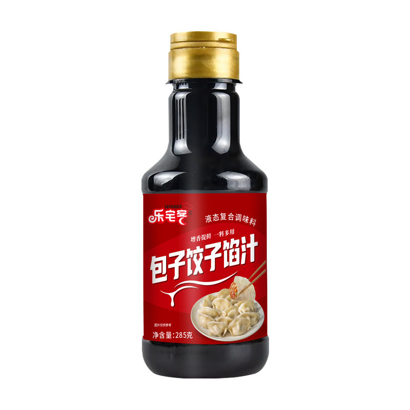 乐宅客饺子馅汁包子饺子馄饨馅饼调味料家用瓶装馅料提鲜料汁调料