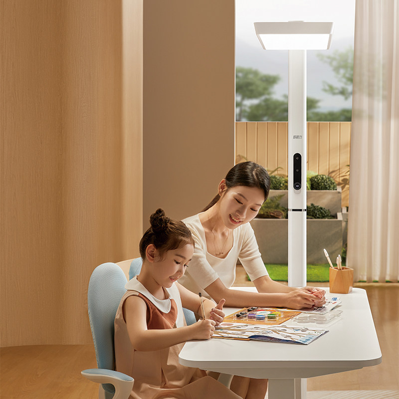 好视力护眼大路灯护眼学习专用儿童学生写字书桌全光谱落地台灯F9