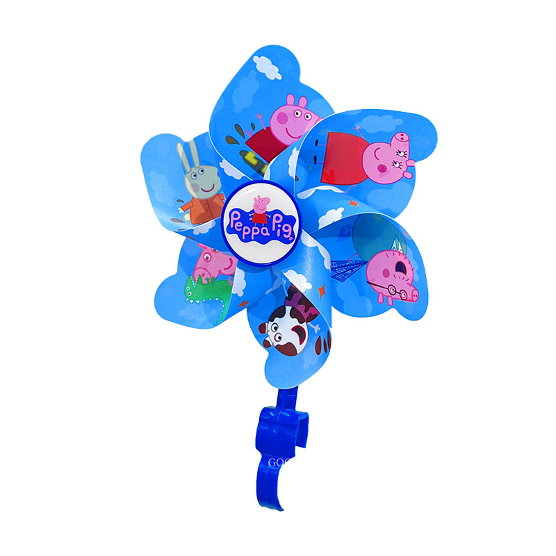 Baby stroller rotating windmill toy scooter