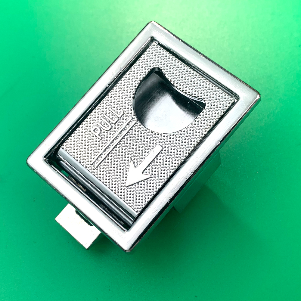 海坦平面锁 搭扣式门锁 机柜搭扣 控制柜锁 门扣 隐形拉手LS731 - 图2