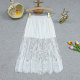 ສິ້ນ skirt lace ສໍາລັບແມ່ຍິງ 2026 ໃຫມ່ແບບເກົາຫຼີພາກຮຽນ spring ແລະ summer ເປັນເສັ້ນຕາຫນ່າງແອວສູງແອວຍາວ versatility fairy skirt