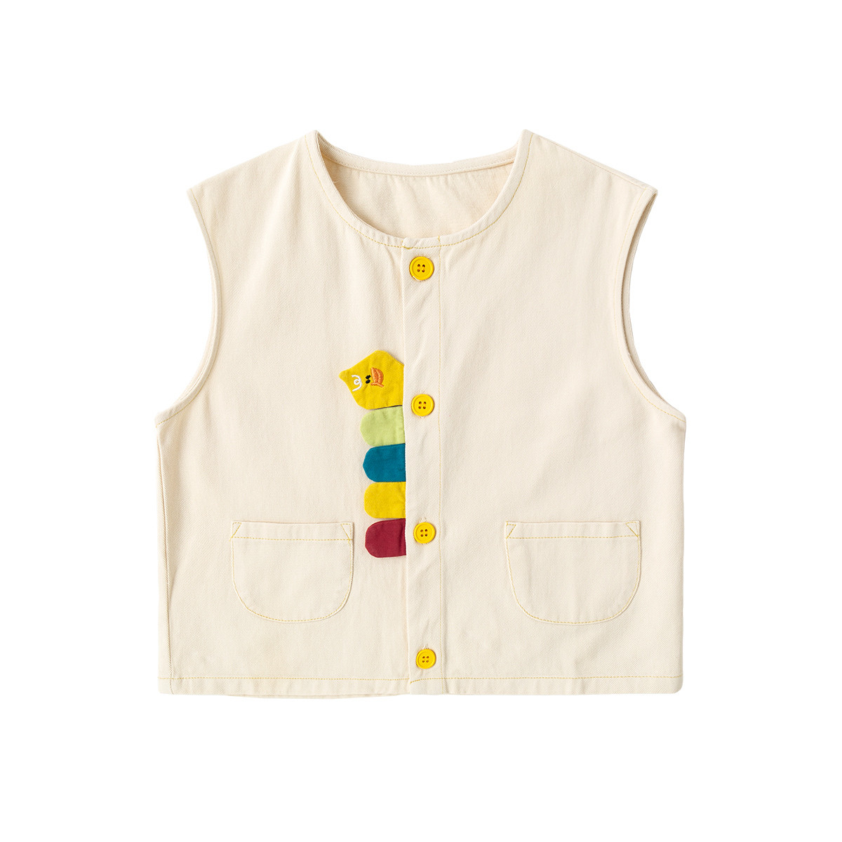 【100%纯棉】嘟嘟家夏季儿童马甲纯棉男童上衣女童衣服宝宝夏装潮,淘宝优惠券,粉丝福利购,淘宝优惠卷