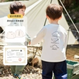 Хлопковая футболка для мальчиков, весенний детский приятный телу осенний мультяшный лонгслив