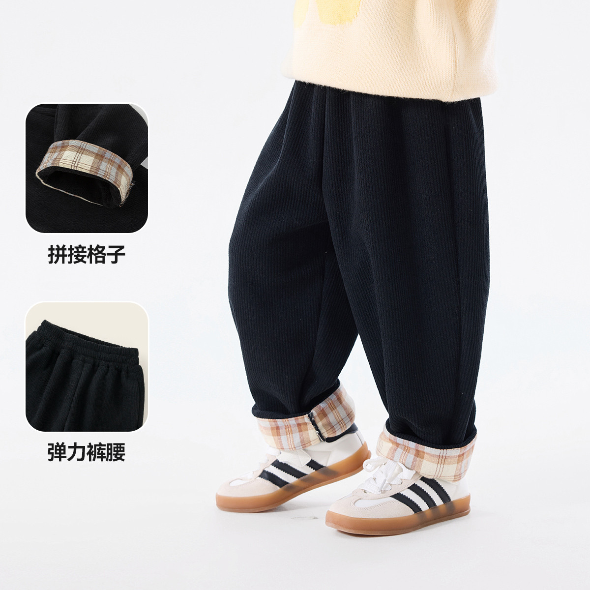 嘟嘟家女童灯芯绒裤子冬季新款加厚女宝长裤女孩童装宝宝儿童衣服,淘宝优惠券,粉丝福利购,淘宝优惠卷