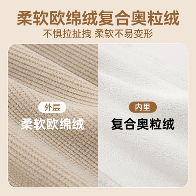 嘟嘟家女童加绒加厚裤子秋冬女宝长裤冬装儿童休闲裤婴儿衣服