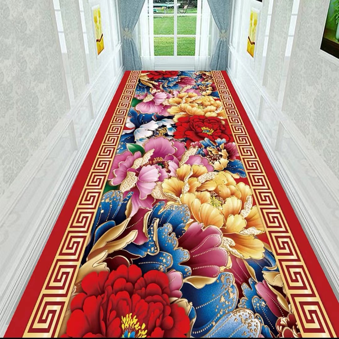 入户进门门垫门口门厅厨房垫卧室床边地毯走廊过道地毯喜庆红地毯,淘宝优惠券,粉丝福利购,淘宝优惠卷