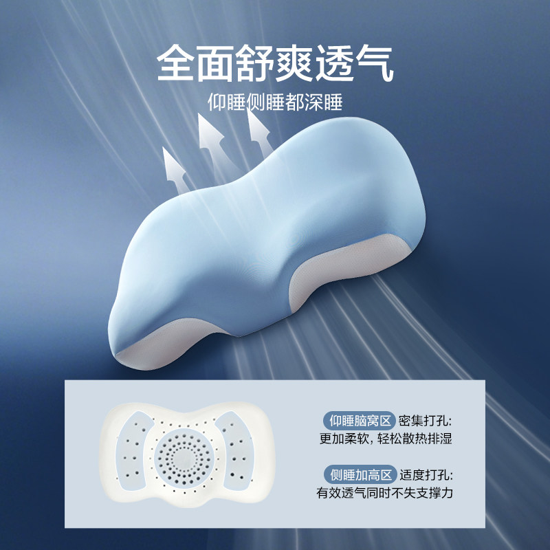 罗莱家纺LOVO枕头枕芯记忆棉枕深睡侧睡透气护颈椎助睡眠成人学生,淘宝优惠券,粉丝福利购,淘宝优惠卷