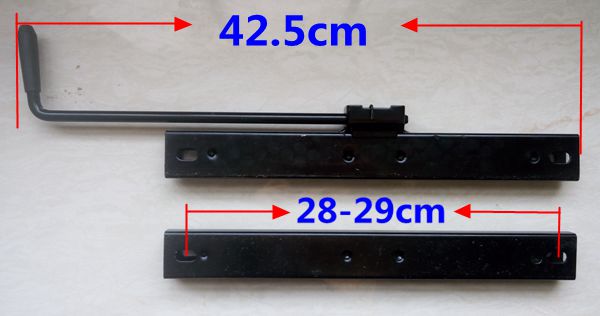 汽车座椅滑道滑轨单锁止手动通用型主副驾驶各种车型座椅改装加装 - 图0