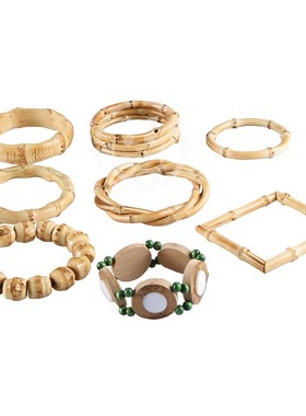 田园日韩风原生态竹节手串