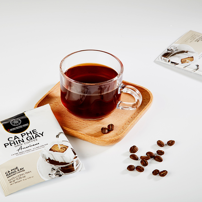 Drip Coffee 越南进口中原G7现磨挂耳咖啡粉无蔗糖美式黑咖啡100g - 图2