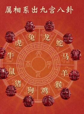 2025年天然朱砂手串龙年属蛇本命年手链三合六合转运珠护身符礼物