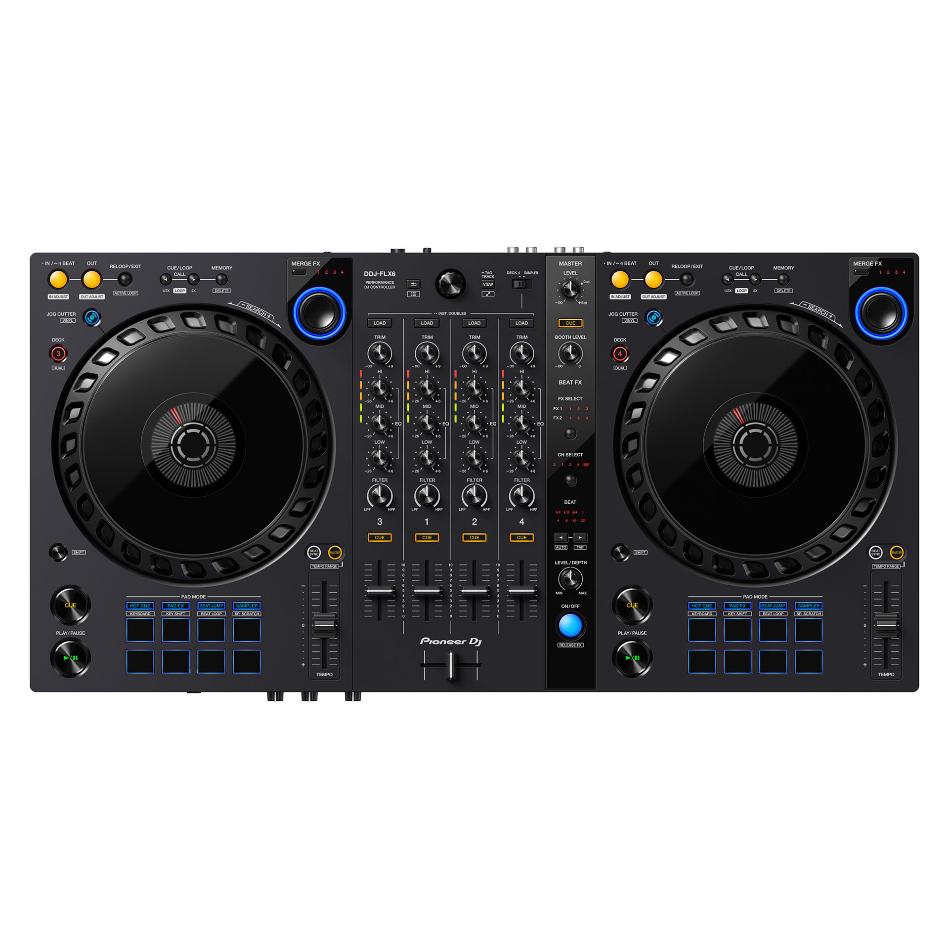 Pioneer/先锋DDJ-FLX6控制器打碟机DDJFLX6大转盘一体机 顺丰包邮 - 图3