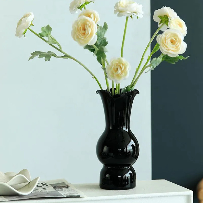 芬顿中古花瓶轻奢高级感水养鲜花客厅简约插花摆件装饰品花瓶,淘宝优惠券,粉丝福利购,淘宝优惠卷