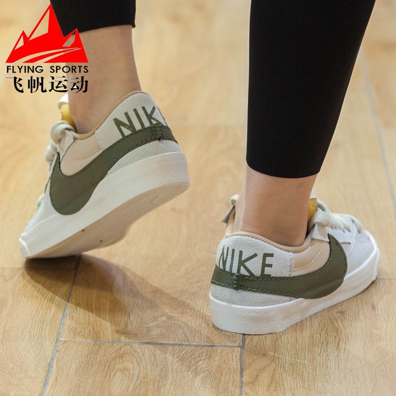 NIKE耐克女鞋2022秋BLAZER 77开拓者低帮透气休闲板鞋 DQ1470-105-图2