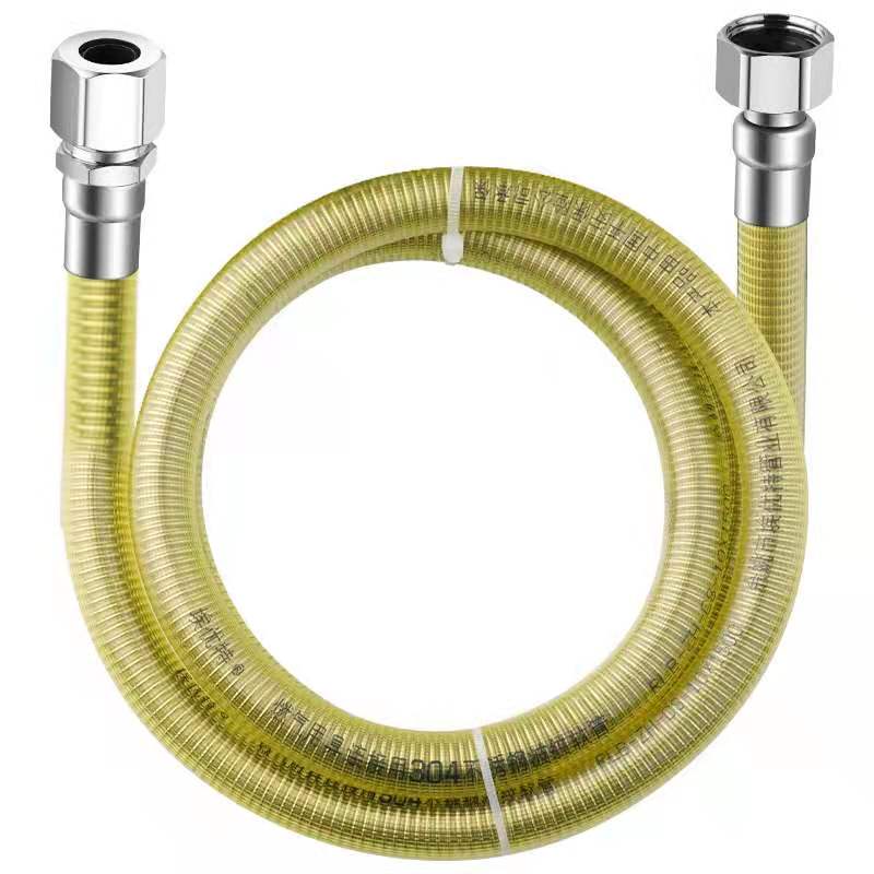 304不锈钢波纹管液化气煤气灶管防爆燃气管热水器管4分天然气软管