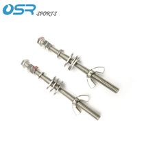 Pair of selling technology diving double bottle back flying bottle hoop long pole 316 screws