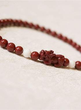 手链手串朱砂原创设计男女细貔貅