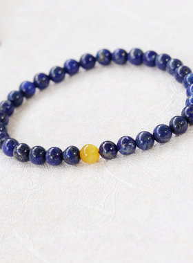 青金石原创设计手链手串天然