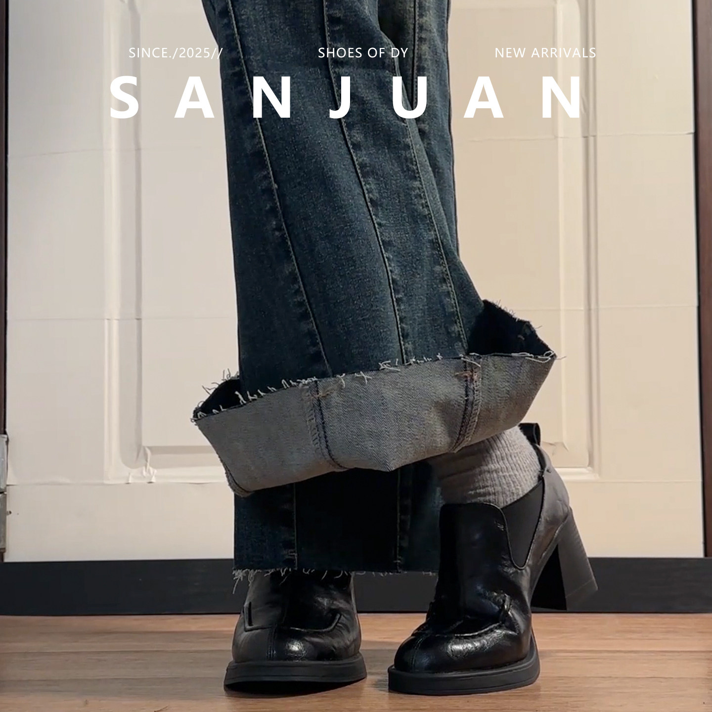 羊皮版sanjuan三卷厚底女小皮鞋复古英伦学院风乐福鞋粗跟单鞋,淘宝优惠券,粉丝福利购,淘宝优惠卷