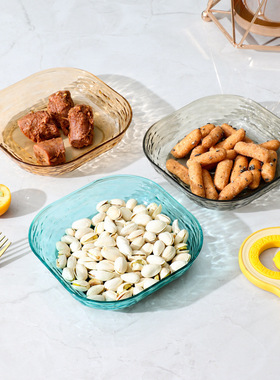 小盘子水果盘零食碟饼干餐桌垃圾吐骨头渣盘收纳碟盘子家用吐骨碟
