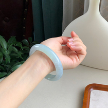 Brother Emerald (New Product January) Ice Clear Water Foot Positive Fitting Lap 56 Bracelets 28040 Myanmar Emerald Jade