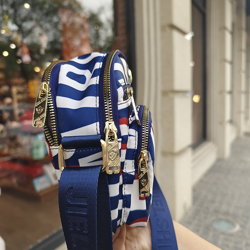 新款女士牛津布零钱包时尚小方包潮装放手机包韩版百搭单肩斜挎包,淘宝优惠券,粉丝福利购,淘宝优惠卷