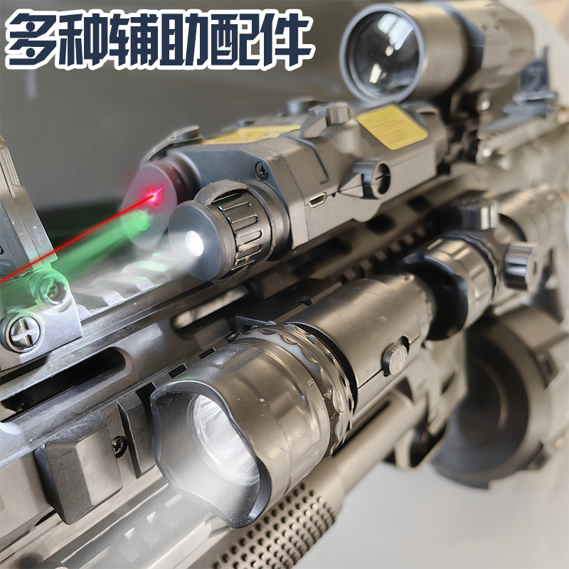 M416突击手自一体水晶玩具电动连发仿真自动儿童男孩可发射软弹枪 - 图2