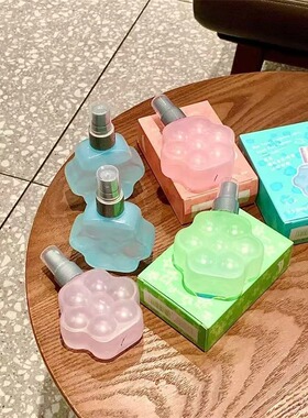可爱猫爪少女香氛茉莉香氛持久留香樱花学生淡香小众玫瑰纯净花香