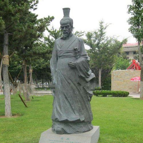 定制田因齐齐威王雕塑邹忌孙膑田婴淳于髡匡章魏罃魏惠王雕像摆件 - 图3