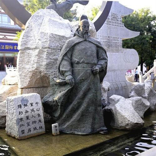 定制田因齐齐威王雕塑邹忌孙膑田婴淳于髡匡章魏罃魏惠王雕像摆件 - 图2