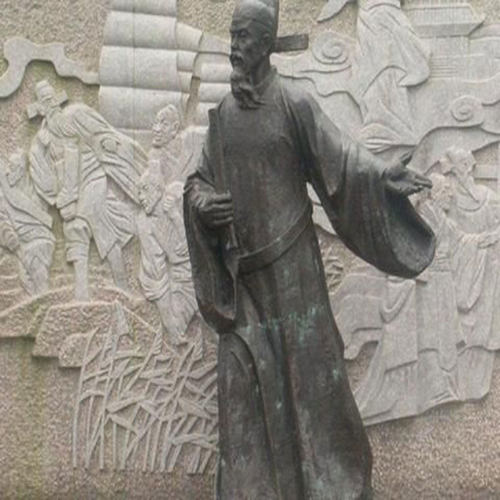 定制丁瑄刘吉沈雕塑定做周朱祁钰刘溥黄萧养脱脱不花铸铜雕像摆件 - 图0
